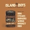 5280 Culinary Chef J's BBQ Provisions Island Boys Coffee BBQ Rub 7 oz ISLANDBOYS-7OZ - alternate 3